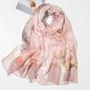 Shanghai Story New Silk Scarf Women's Spring and Summer Thin Mulberry Silk Printed Scarf Fashionable and Versatile Shawl