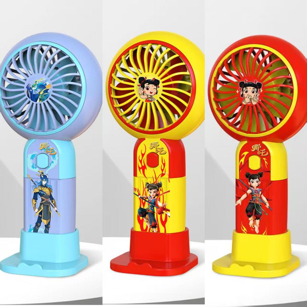 Little Bee Portable Silent Handheld Fan for Kids and Students, Rechargeable and Cute Desktop Fan