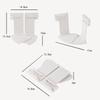 4 Pcs Bed Sheet Holder Mattress Sheet Fasteners Corner Fitted Sheet Straps Keeps Sheets Firm And Tight for All Mattress Sizes
