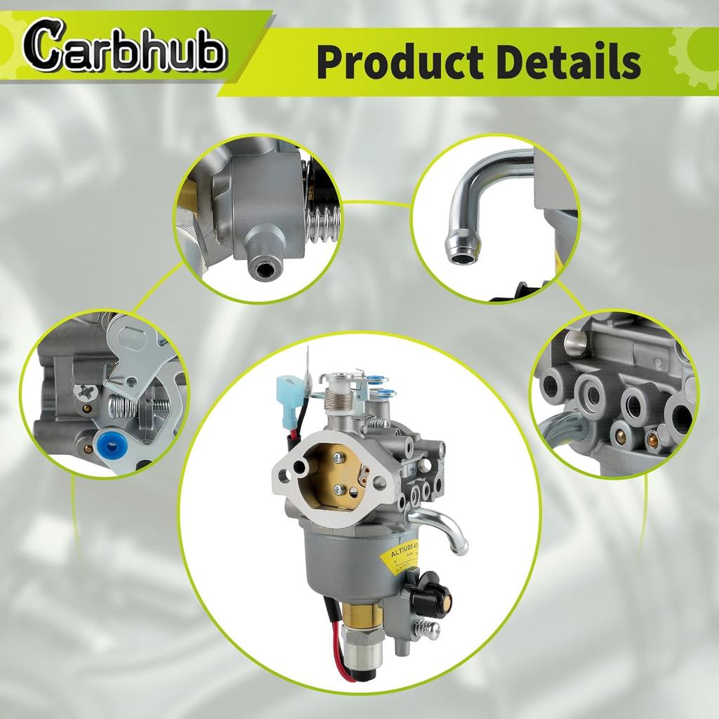 Carbhub 146-0785 Carburetor for Onan 146-0785 146-0803 Generator Carburetor KY Series A042P619, for Onan Cummins A041D736, Microquiet 4000 Watt