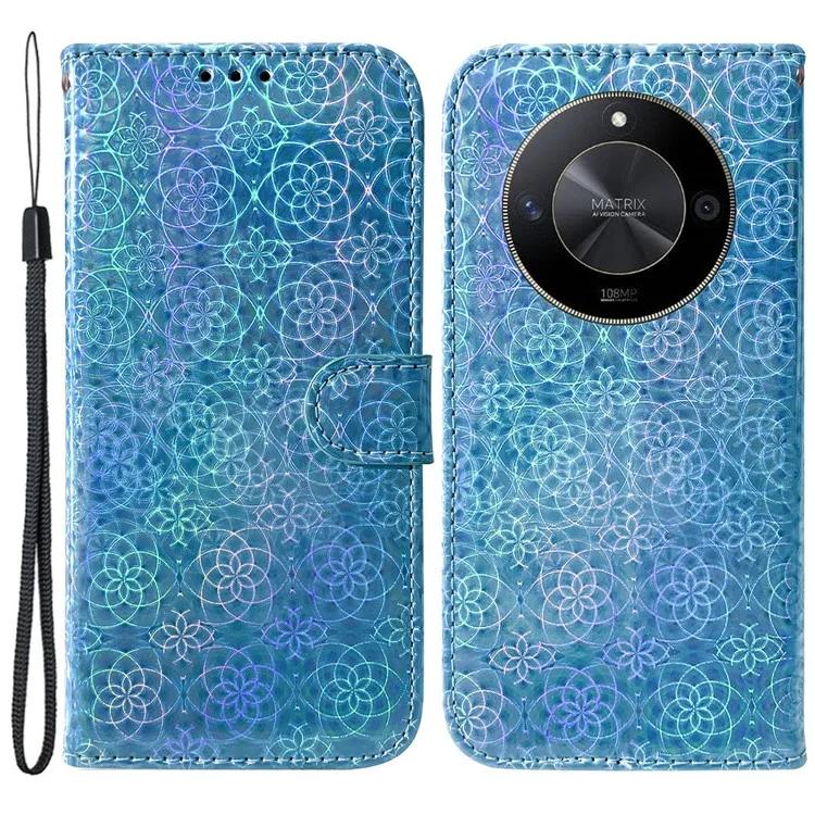 

Чехол-кошелек для Honor X9b 5G / Magic6 Lite 5G / X50 5G с ослепительным цветком, устойчивый к царапинам чехол для телефона