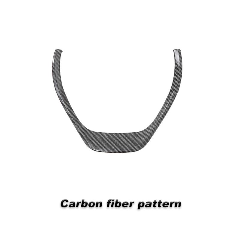 

Наклейка на руль с узором из хромированного серебра и углеродного волокна, внутренние детали для BMW 1 3 серии F20 F30 F34 3GT 320i 328i 118