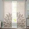 Perdele din tul cu flori Dahlia Sufragerie Bucătărie Perdele din șifon Dormitor Balcon Perdele transparentă Decor de casă la modă