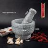 Natural Granite Mortar and Pestle Set