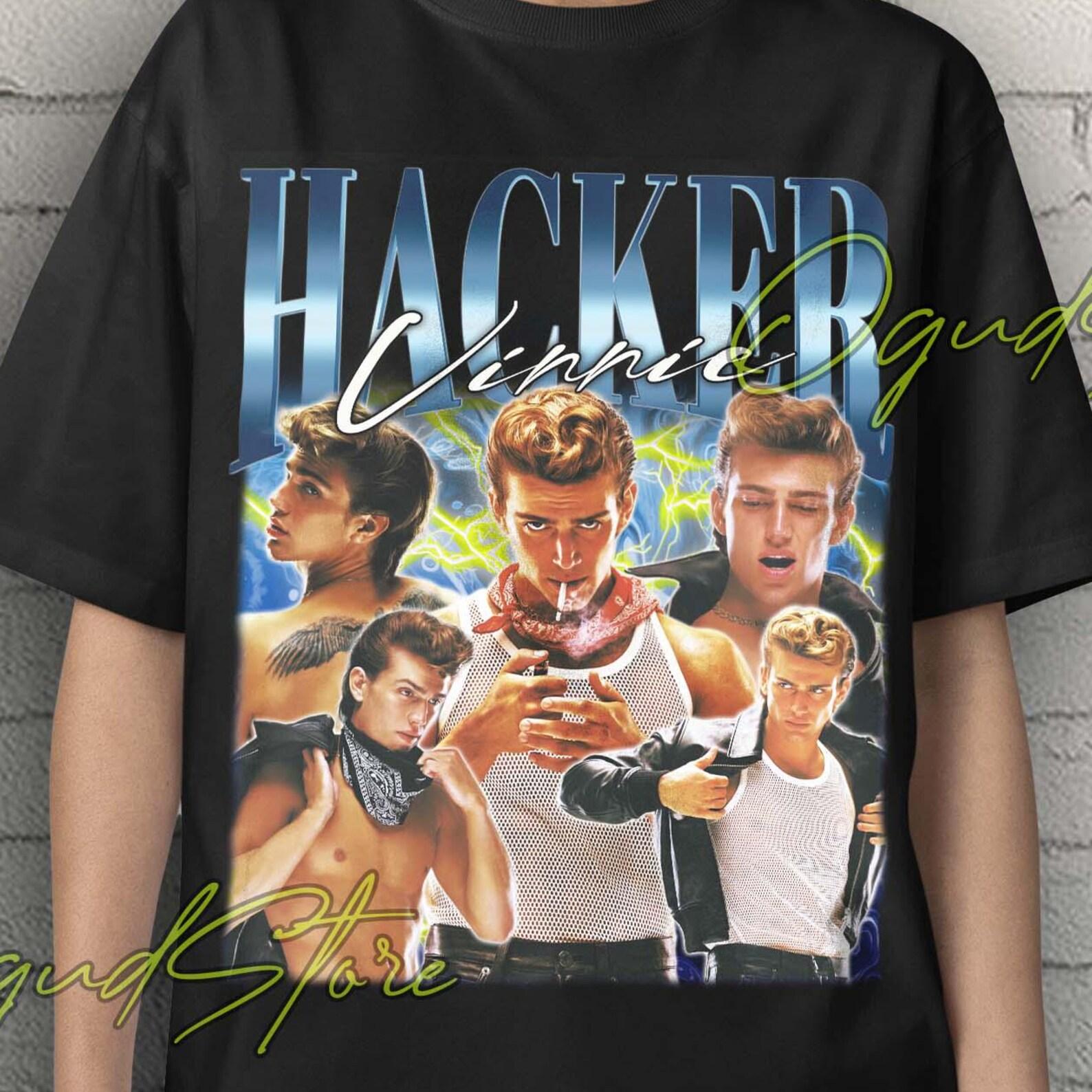 Vinnie Hacker Tshirt, Vinnie Hacker Shirt, Vinnie Hacker Clothing, Vinnie Hacker Retro Shirt, Vinnie Hacker Meme Tees, Retro Movie Shirt L