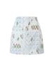 SHINS LETTERS Ribbon Tulip Skirt
