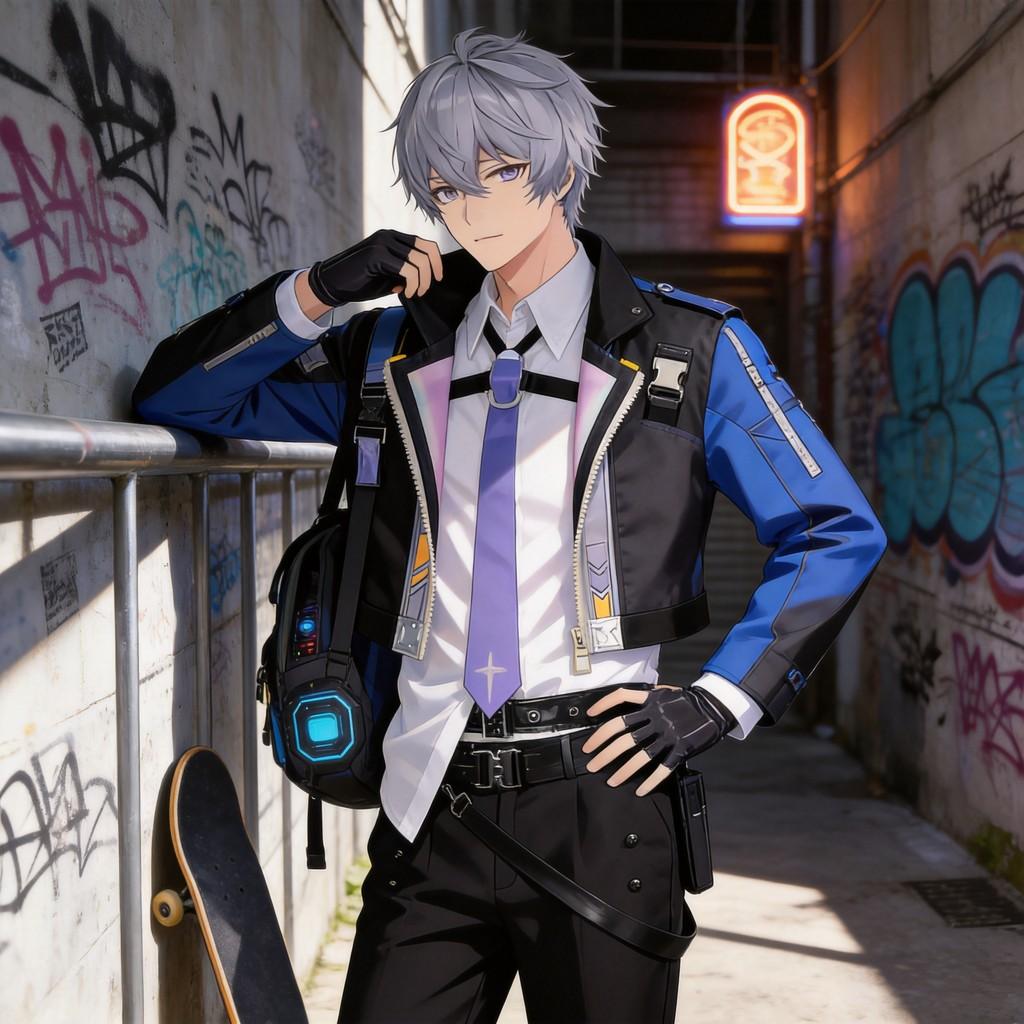 Neverness To Everness Zero Cosplay Costume With Polyester Fabric For Anime Fans