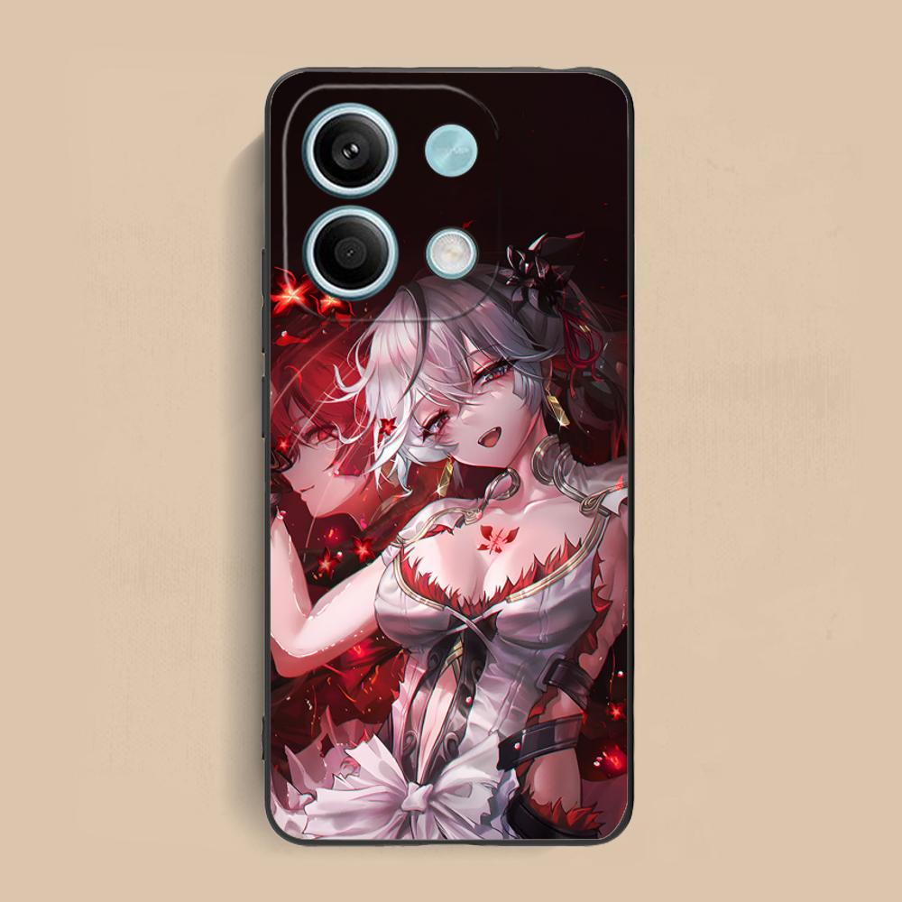 Wuthering Waves Camellya Phone Case for Xiaomi Redmi Note 14 13 12 11 S Pro Plus 4G 5G Colorful Printing Cover Pretty Cellphones