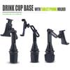 360 Degree Adjustable Tablet Cup Holder Mount Car Phone Tablet Holder Universal For Suvs Vehicle Interior Accessories