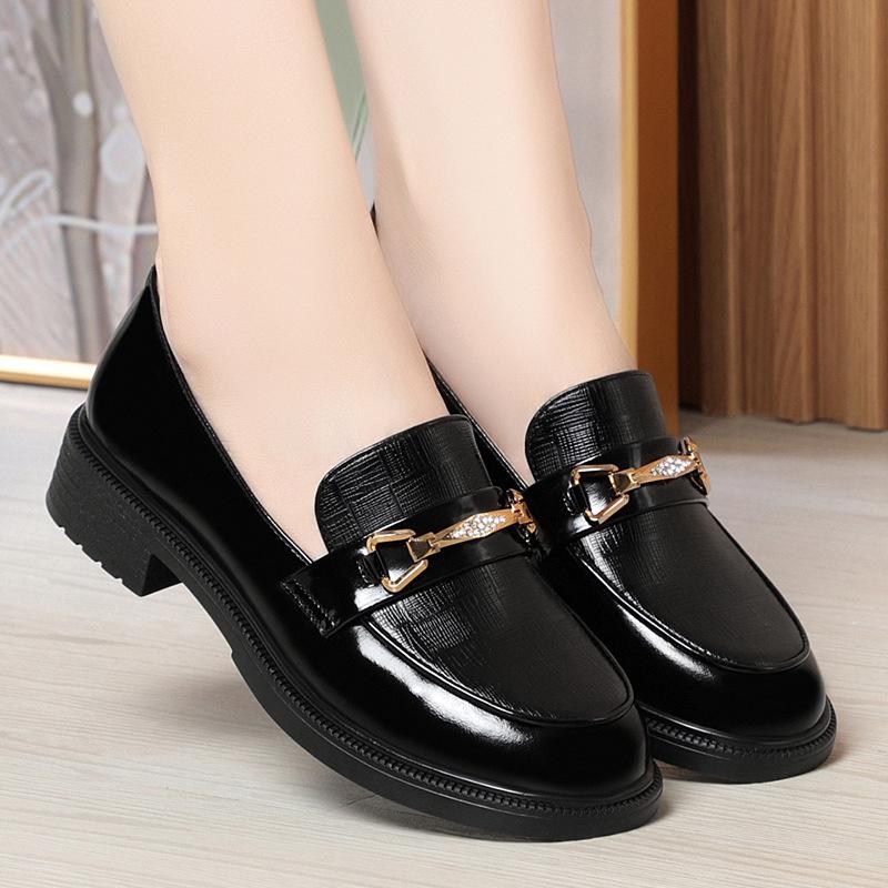 Fashion Spring Autumn Ladies Pumps Shallow Shoes for Women Crystal High Heels With Heel Loafers Fashion Breathable Single Shoe Classic