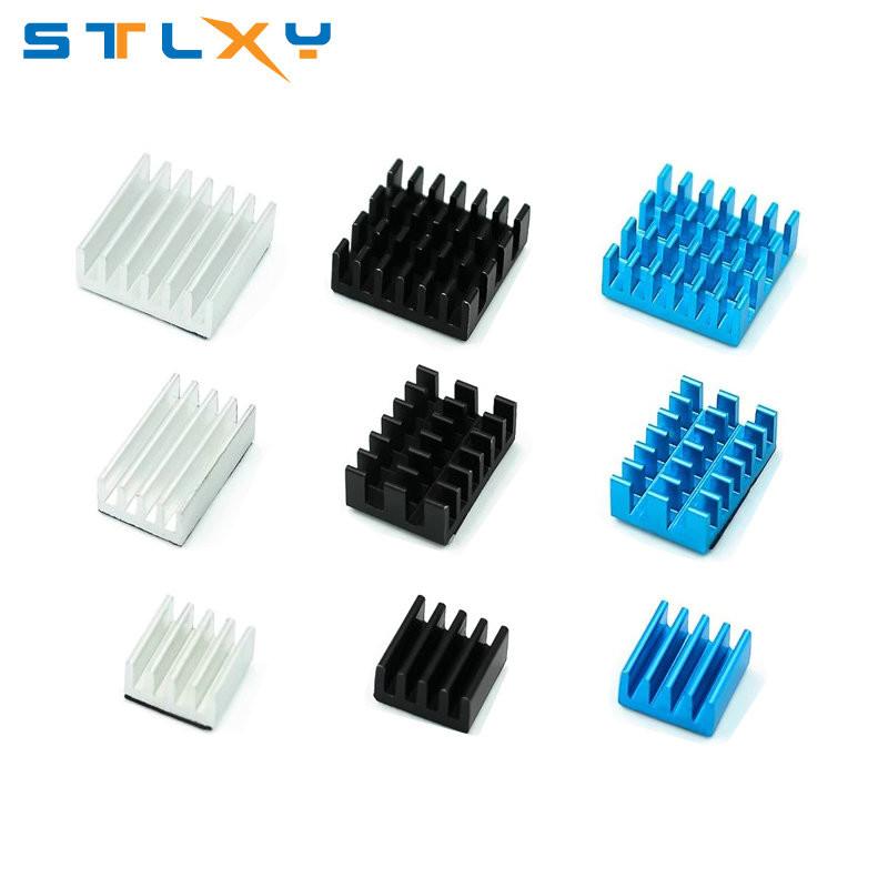 For Raspberry Pi 4 Heat Sink 3pcs Raspberry Pi 4B Aluminum Heatsink Radiator Cooling Kit Cooler for Raspberry Pi 4 Model B