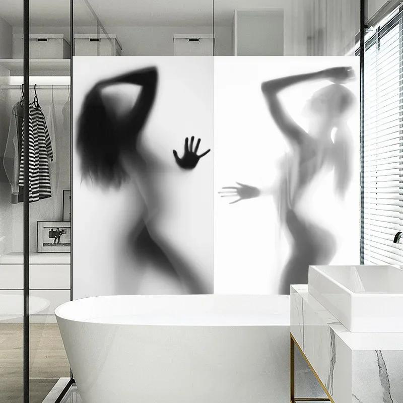 Retro Flowers Colorful Stained Glass Window Film Pattern Non-adhesive Window Decals Static Clings Non-Adhesive Window Stickers