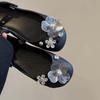 Pearl Cedar | Metal Pearl Shoe Flower Buckle for Mary Jane and Ballet Shoes - DIY Accessories