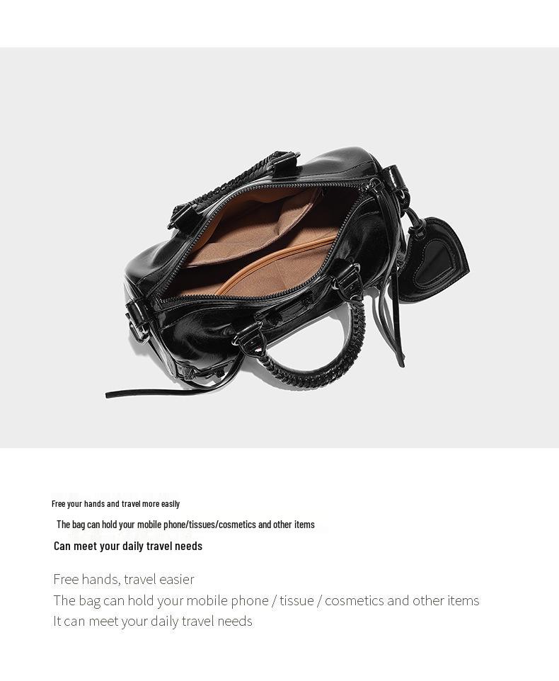 Top-Selling Fashionable High-Capacity Solid Color Crossbody Handbag