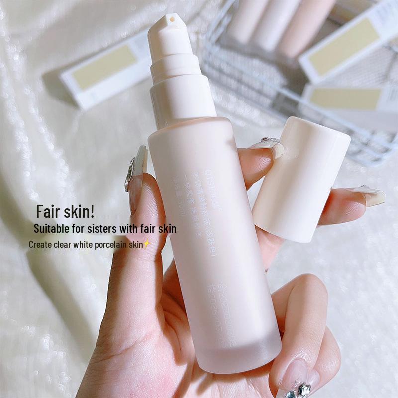 Qise Hydrating Clear Foundation: Long-Lasting, Transfer-Proof, Non-Cakey Concealer for Dry and Oily Skin