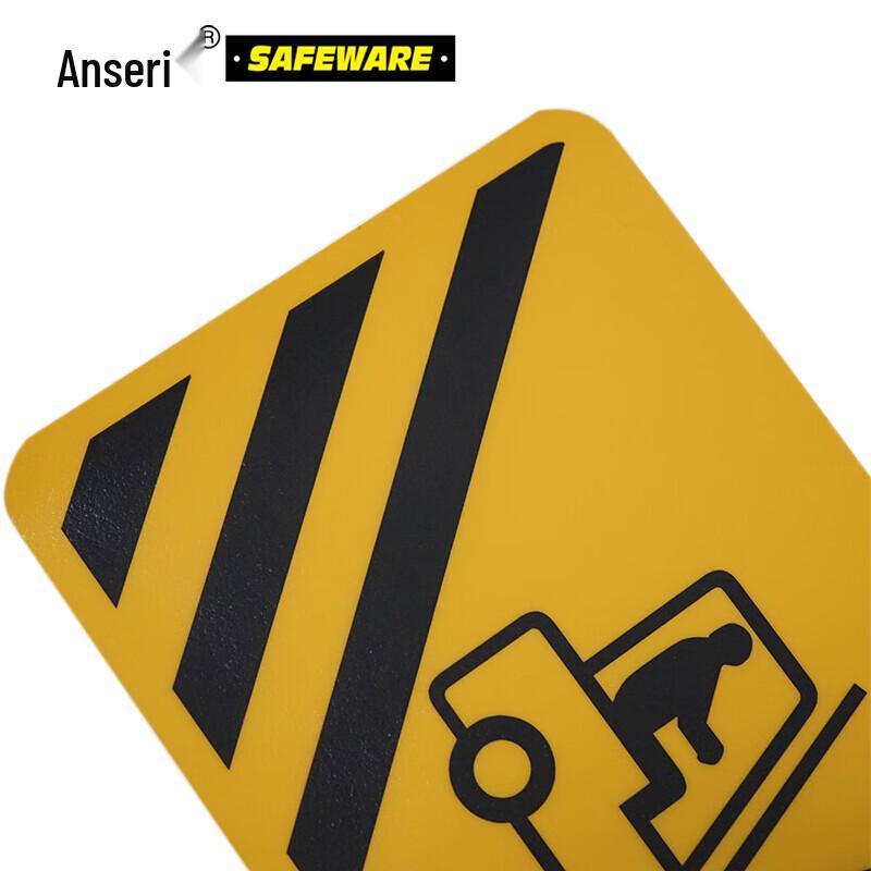 Ansell Forklift Warning Floor Sticker