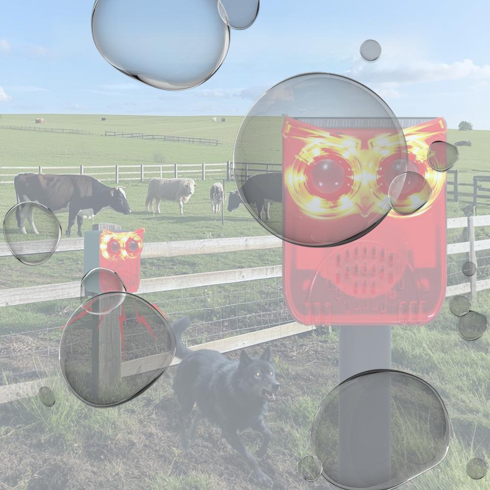 

Solar Outdoor Motion Sensor Alarm Waterproof Home Security Alarm Loud Noise Maker Deter Raccoons Deer Skunks Bears and Coyotes China Mainland