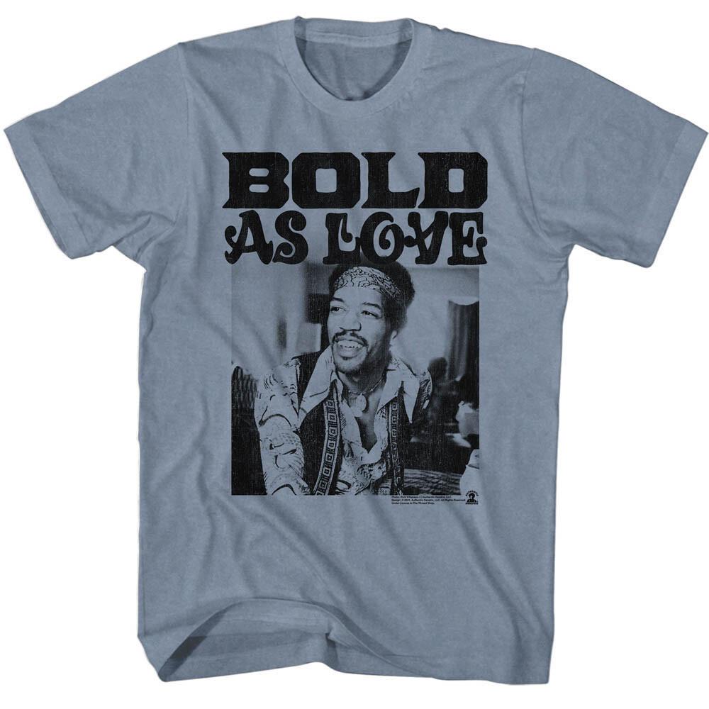 Jimi Hendrix Bold As Love Men T Shirt Rock Merch XXL