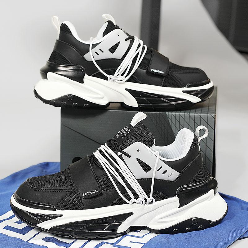 Mode Sneaker Herren Freizeitschuhe Für Herren Plateau Walking Sneaker Schuhe Männlich Britischer Stil Herrenschuhe