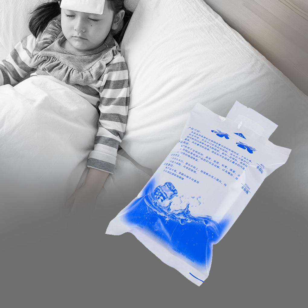 10PCS Reusable Ice Bag Water Icing Cooler Bag Pain Cold Compress Drinks Refrigerate Food Keep Fresh Gel Dry Ice Pack