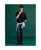 Binpolmen Cotton Round Knit Navy