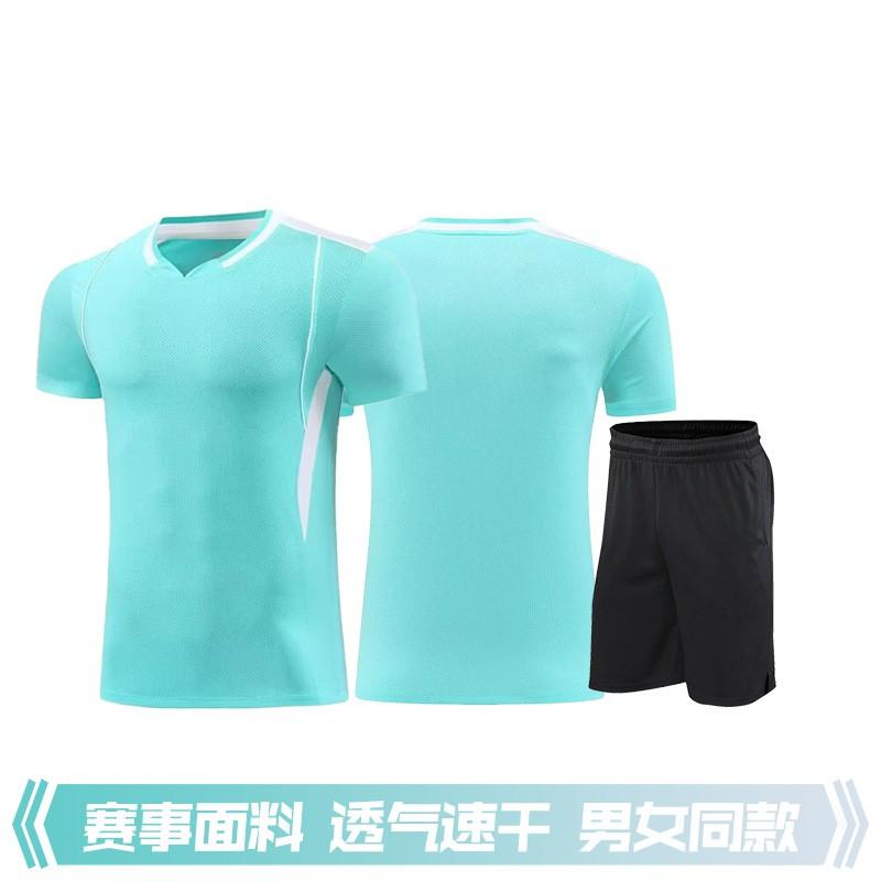 Men Women Badminton Tennis Training Set Quick Dry Sport Suit With Custom Print Option