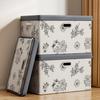 Oxford Cloth Household Clothes Storage Box Foldable Wardrobe Bedside Storage Box Toy Snacks Car Storage Box