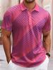 Men Hawaiian Pineapple 3D Print Polos Man Casual Short Sleeve Breathable Streetwear Fashion Summer Beach Top Outfit