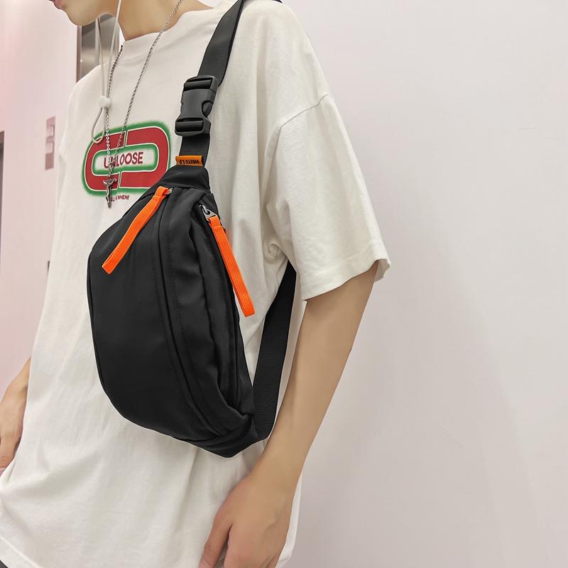Fashion Trend Waist Bag Hip Pack Street Style Women Belt Bags Large Capacity Nylon Waist Pack Unisex Hip Hop Bag