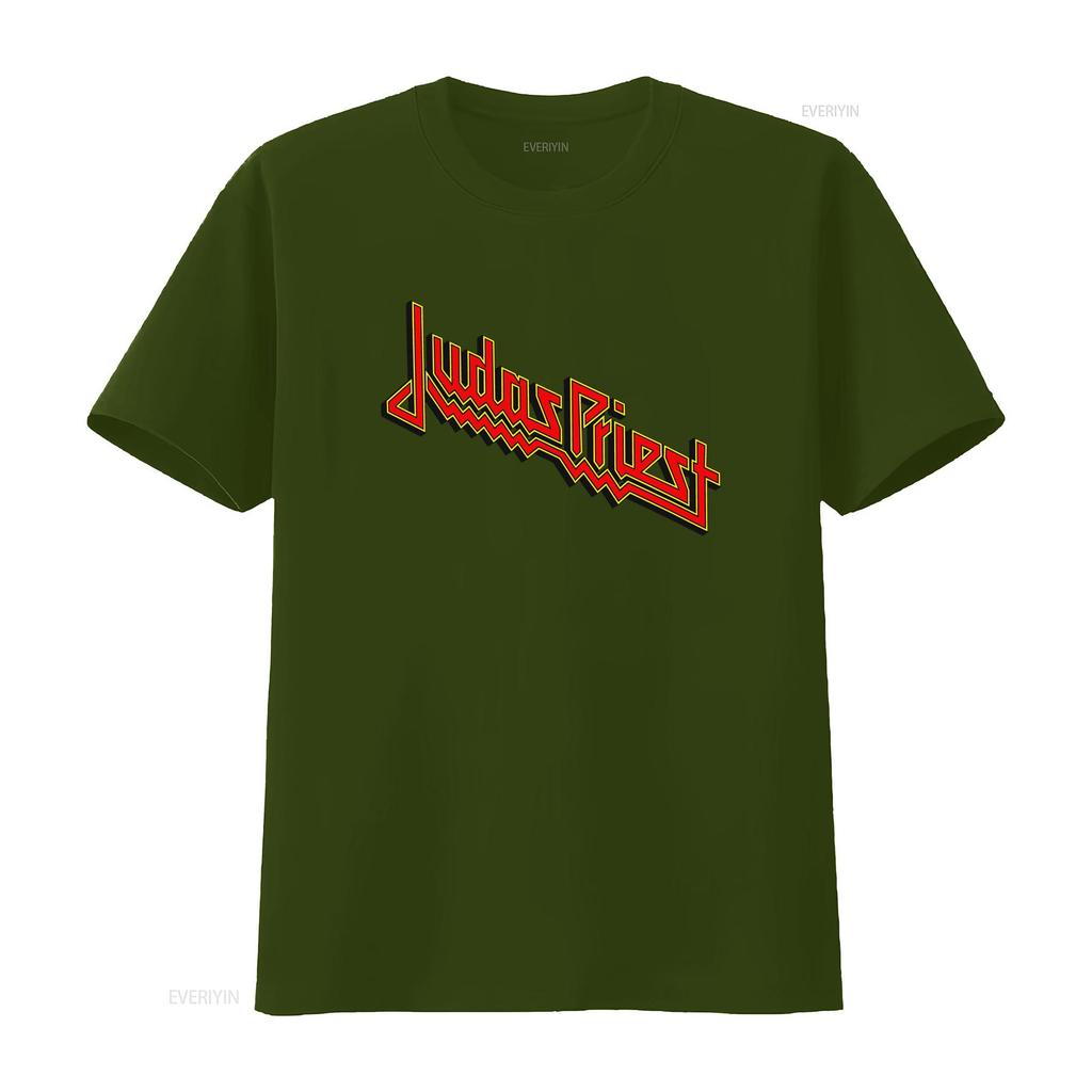 Metal Band Judas Priest T Shirt Rock Music Softstyle Concert Merchandise Heavy Fashion Top Vintage Washed Homme Stylish