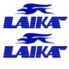 2 stuks voor laika camper caravan stickers keuze uit kleuren andere maten