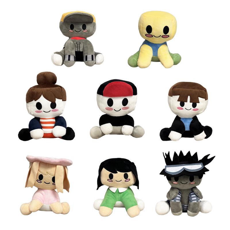 Cross-Border Blox Buddies Plush Toy - Eight Styles Baseball Boy Game Doll