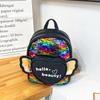Love Book Children Wings Bag Kindergarten Cartoon Cute Glitter Leisure Small Bag