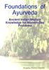 The Foundations of Ayurveda: Ancient Indian Medical Knowledge for Modern-Day Problems Book