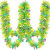 2M Easter Stripe Color Strip DIY Wreath Craft Decoration Birthday Ribbon Hanging Decoration Children's Gift Home Party tools
