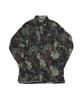 A Nothing Vintage Flower Drop-Shoulder Shirt (Black)
