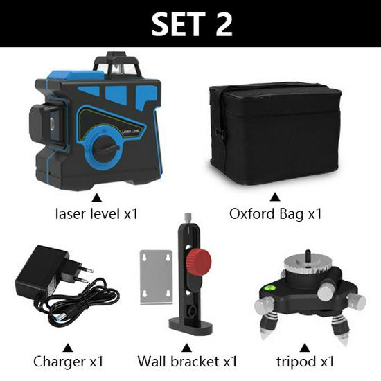 Hilda 12-Line Automatic Laser Level with Infrared Projection