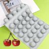 35 Cavity Cherry Mousse Mold Fondant Dessert Chocolate Decoration DIY Cheeses Cake Silicone Mold Kitchen Bakeware Accessories