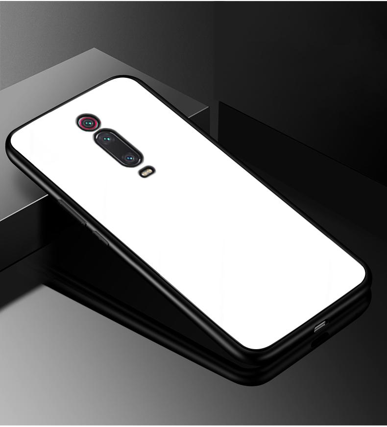 Tempered Glass Case for Xiaomi Redmi K20 Pro 7A Note 8T 8 7 6 5 Pro Plus 6A Pocophone F1 Mi A2 Lite 9T Pro Mi9 SE Mi8 Lite Cover