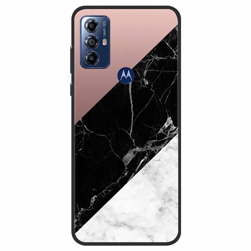 Für Motorola Moto G Play 2023 Hülle Weiche Silikon-Rückseite für Moto G Play 2023 Hülle GPlay 2023 Schwarze Handyhülle