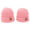 Autumn Winter Kid Girl Child Thick Knitted Beanies Skullies Hat Men Women Solid Plain Beanie Hat Fashion Knitted Pullover Caps