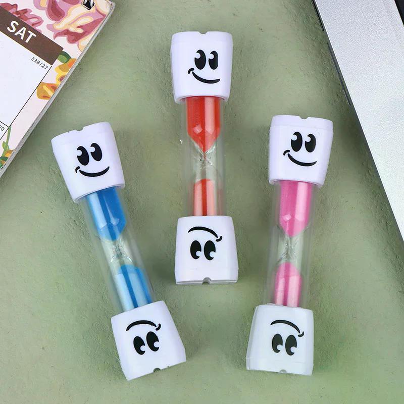 Timer Creativo Occhi Grandi da 2 Minuti Timer Bambini Spazzolamento Denti Clessidra Timer da Cucina Clessidra Regalo per Bambini
