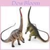 Modellino Realistico di Brachiosauro Giurassico Decorazione da Scrivania Figura da Collezione in PVC