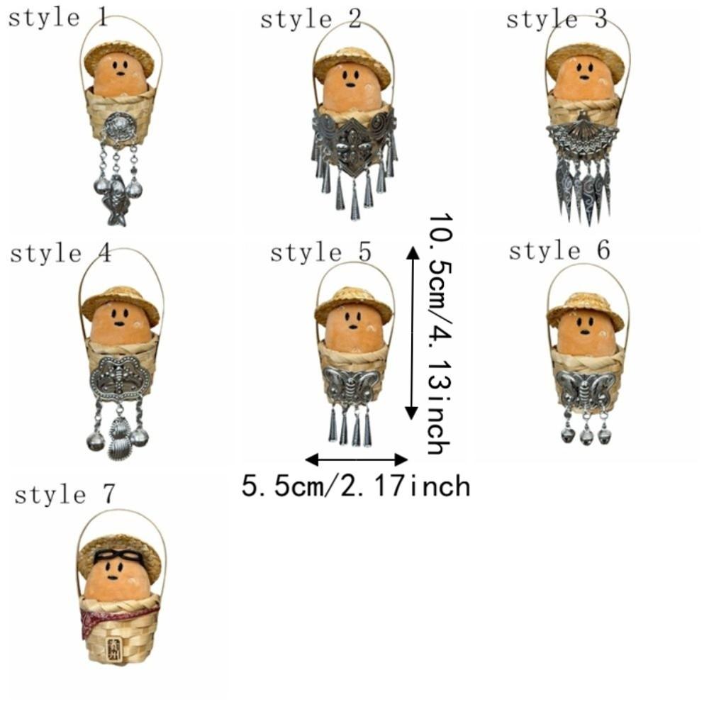 Handmade Potato Doll Refrigerator Magnets Soft Mini Fridge Sticker Magnetic Sticker Office