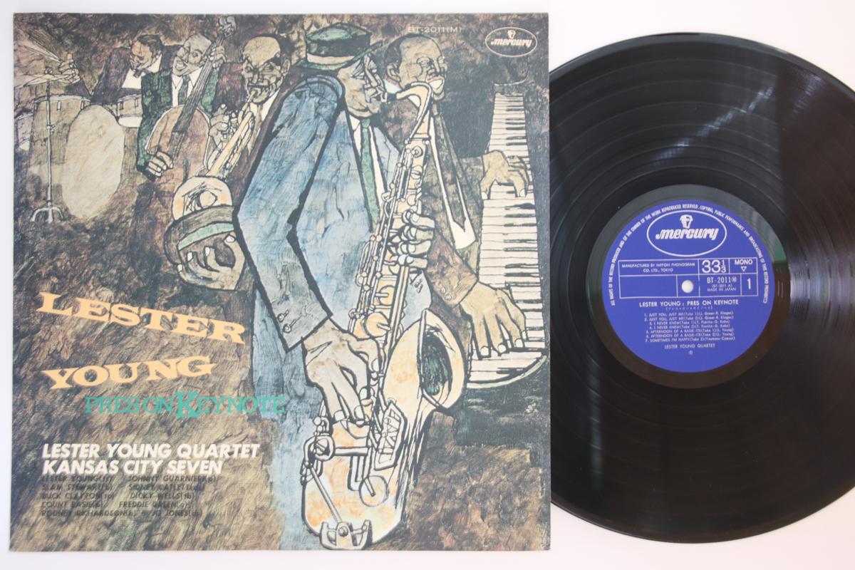 

LP Record LESTER YOUNG - Pres On Keynote BT2011 MERCURY 1973 Japan Jazz Used
