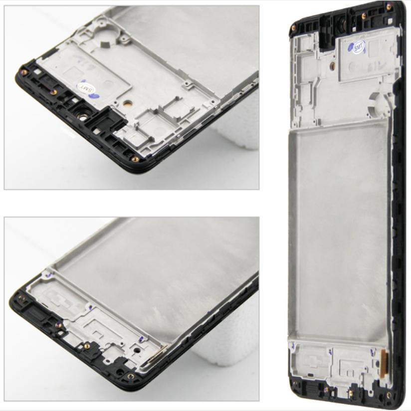 TFT Mit Rahmen Für Samsung M51 M515 LCD-Display Mit Touchscreen-Einheit