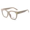 Flat Glasses, Large Frames, Square Glasses, Myopia, Plain Makeup, Anti-Blue Light Glasses, Optical Glasses