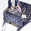 Marimekko Syltraputarha Fabric Tote Bag, Women's, Multicolor, 74340 074340 123, Scandinavian Design [Parallel Import]