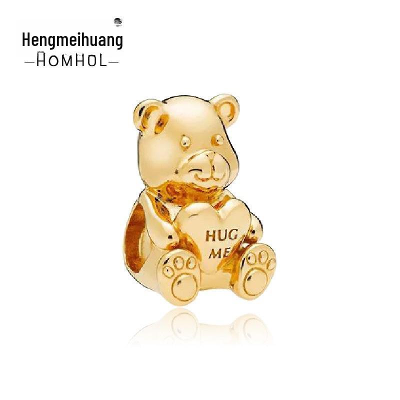 Koraliki ze stopu w kształcie serca DIY, zawieszki, akcesoria