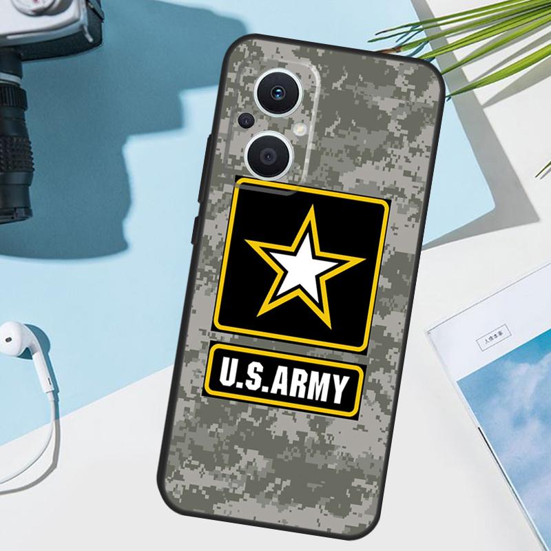 Camo military Army Cover For OPPO Reno 12 F 13F 14F 11F 10 11 13 14 Pro 7 8 Lite OPPO Find X9 X5 X6 X8 Pro Case